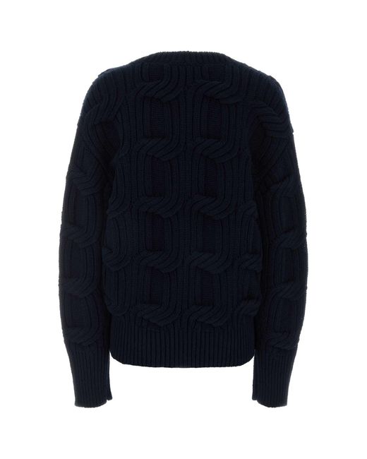 Stella McCartney Blue Chain Jumper