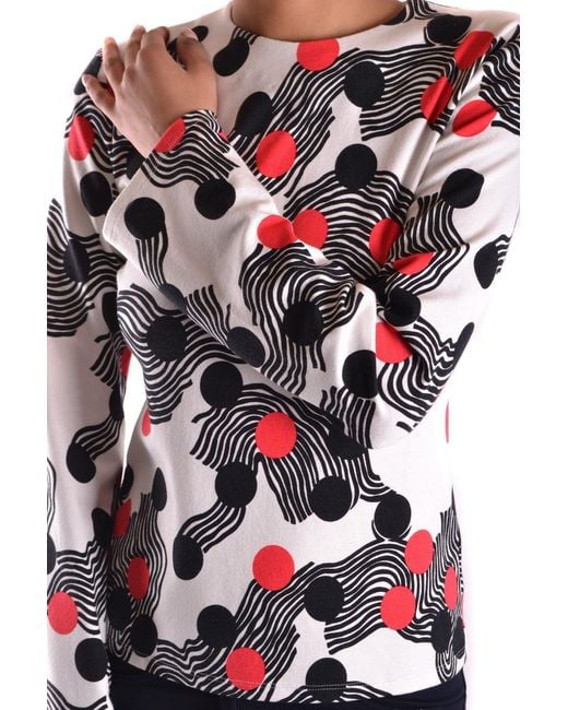 MSGM Red Long Sleeves
