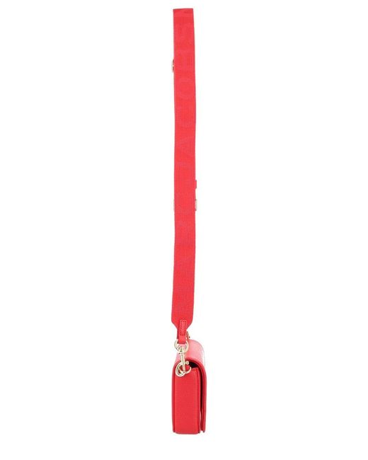 Marc Jacobs Red 'The Leather Mini Bag' Crossbody Bag