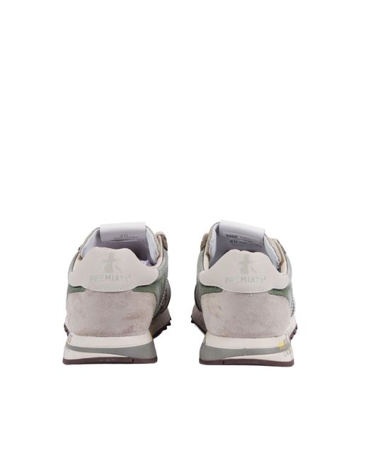Premiata Gray Sneakers Lucy Military