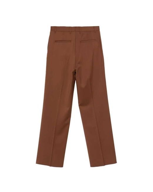 Lardini Brown Pleated Trousers