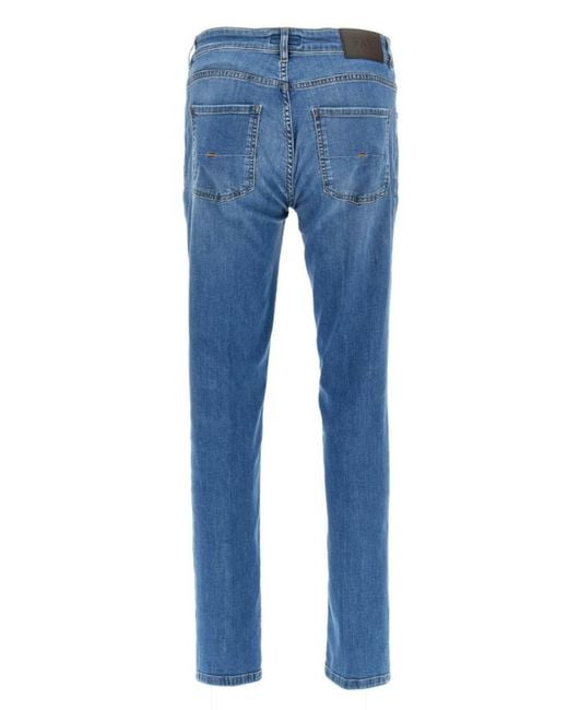 Fay Blue 5 Pocket Jeans for men