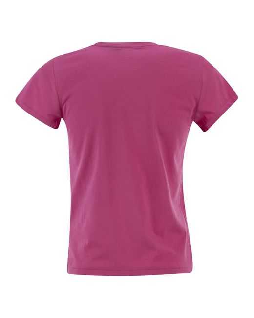 Polo Ralph Lauren Pink Classic Fit Crew Neck T Shirt