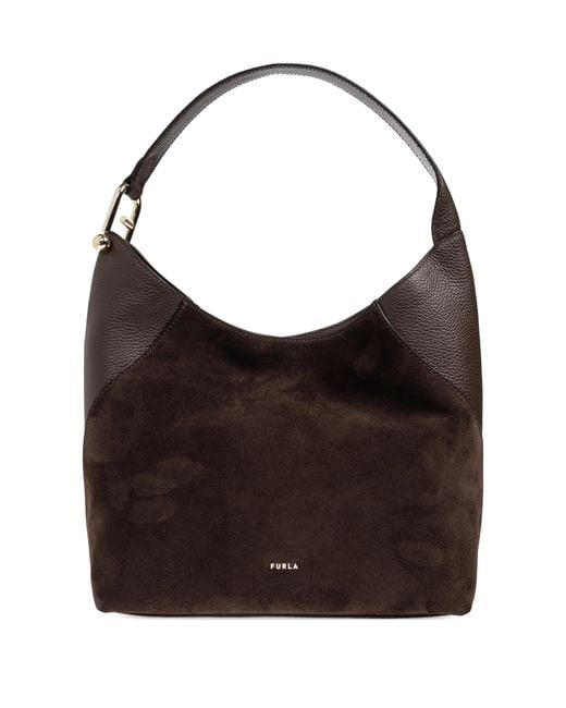 Furla Black Lara M Hobo