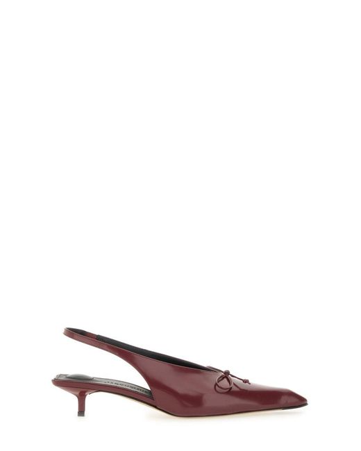 Jacquemus Brown The "Cubisto" Slingbacks