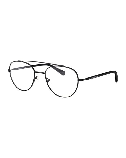 Calvin Klein Multicolor Matte Metal Glasses
