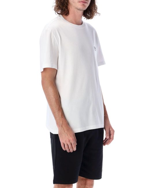 Golden Goose Deluxe Brand Crew Neck T-Shirt With Bold Star Graphic in White für Herren