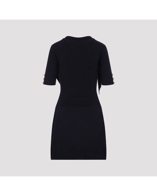 Elisabetta Franchi Black Knit Dress