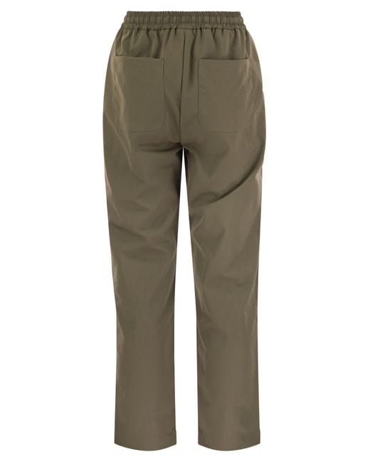 Colmar Gray Classy Trousers With Darts
