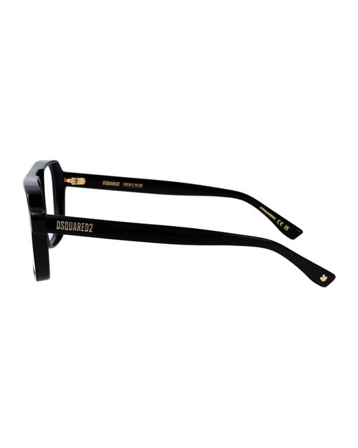 DSquared² Black Acetate Glasses