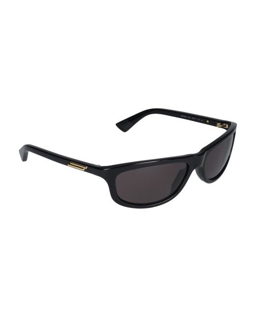 Bottega Veneta Black Sonnenbrille Bv1327 S 001 schwarzes schwarzes grau /17 /125