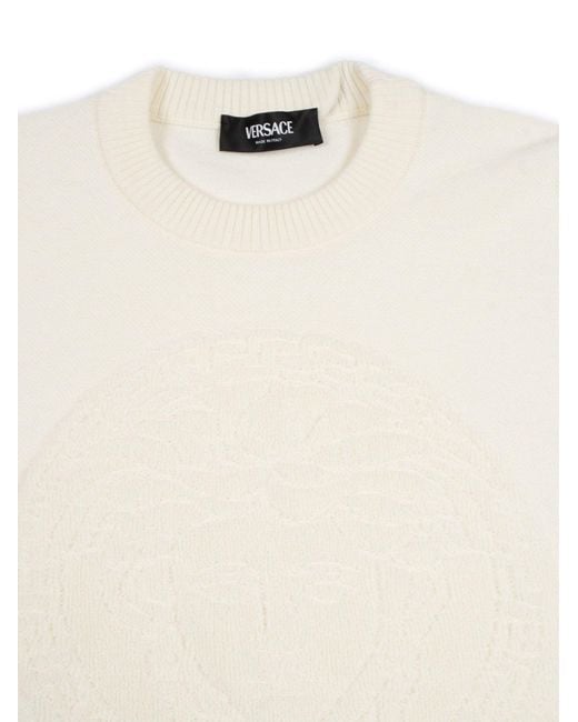 Versace White Strickwaren