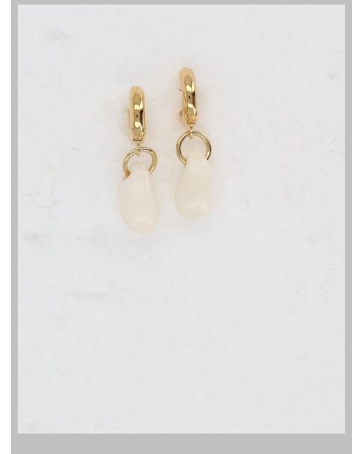 Isabel Marant White Elegant Contemporary Earrings
