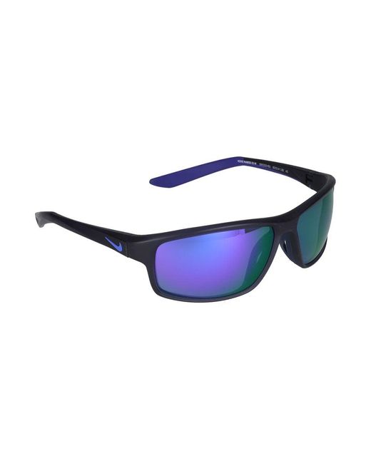 Nike Purple Sonnenbrille Rabid 22 M DV2153 451 Matte Obsidian/Violet Mirror/14/130