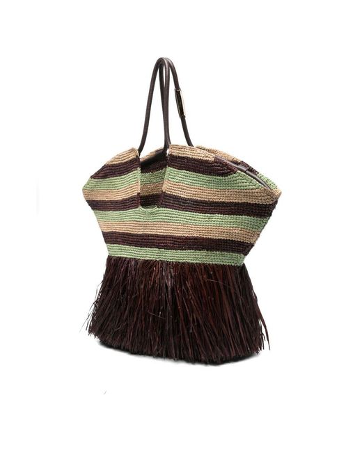 Zimmermann Red Goldentime Large Tote Bag