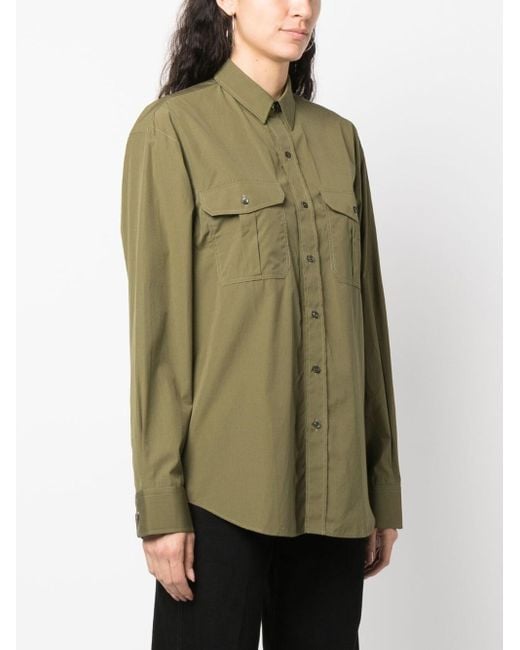 Wardrobe NYC Green Oversize Shirt