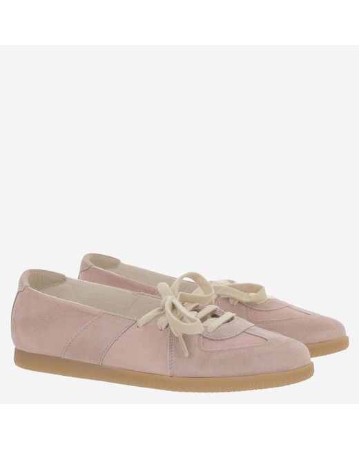 Maison Margiela Natural Ballerina Flats Replica Leather