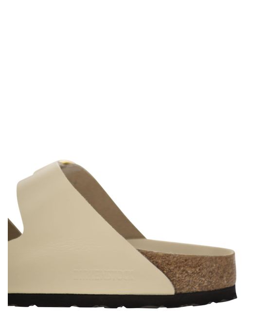 Birkenstock Arizona Slipper Sandaal in het Metallic