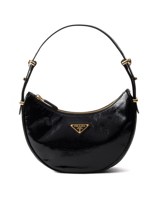 Prada Black Arqué Umhängetasche