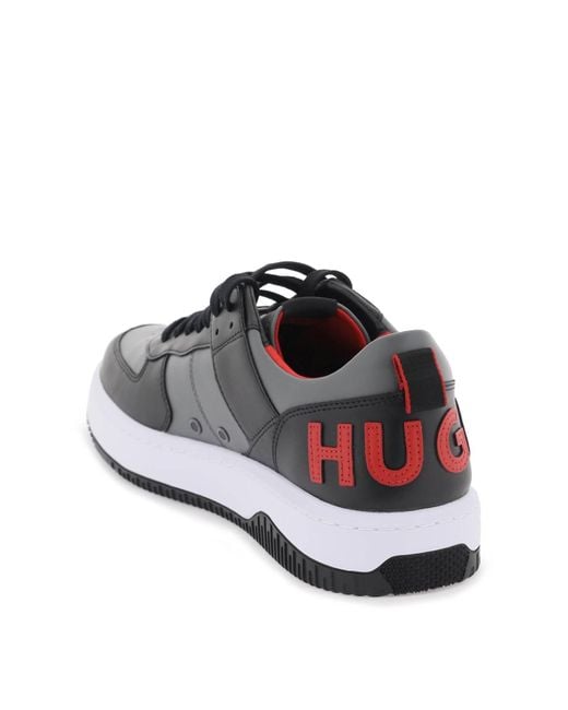 Sneakers Kilian di HUGO in Black da Uomo