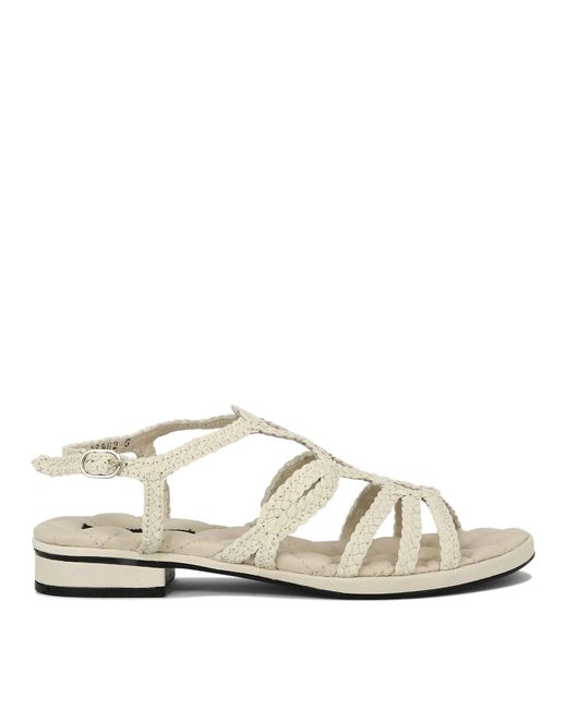 Pons Quintana White "Diana" Sandalen