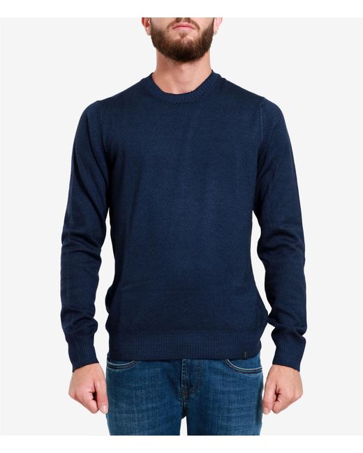 Fay Blue Sweaters for men