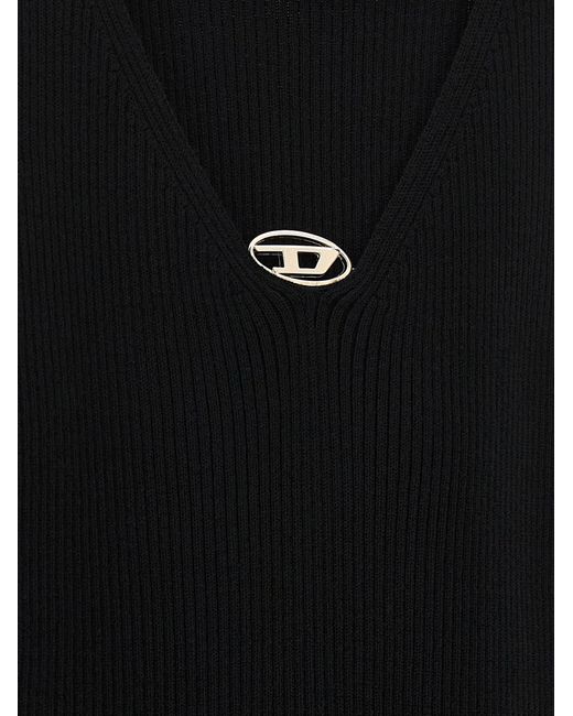 DIESEL Black Sweaters