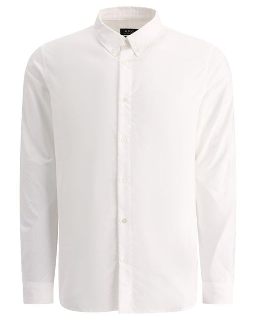 Greg Shirt A.P.C. de hombre de color White