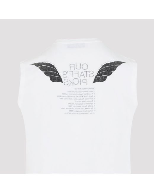 Our Legacy White Breathe Tank