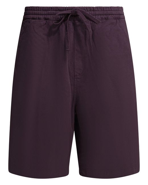 Carhartt Blue "Floyde" Sweatpants Short for men