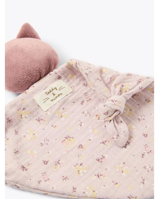 Teddy & Minou Pink Doudou