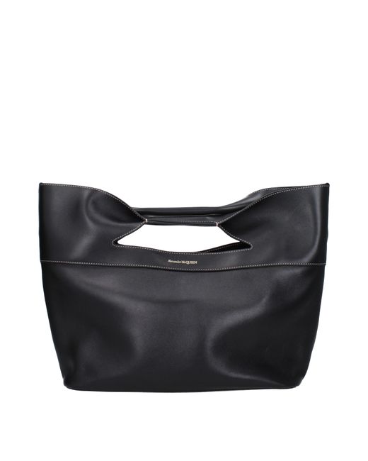 Alexander McQueen Black Handtaschen Frauen Leder schwarz