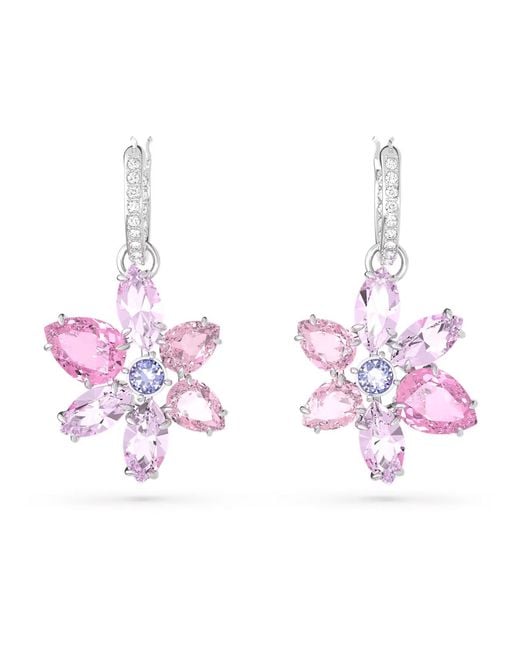 Swarovski Pink Earrings
