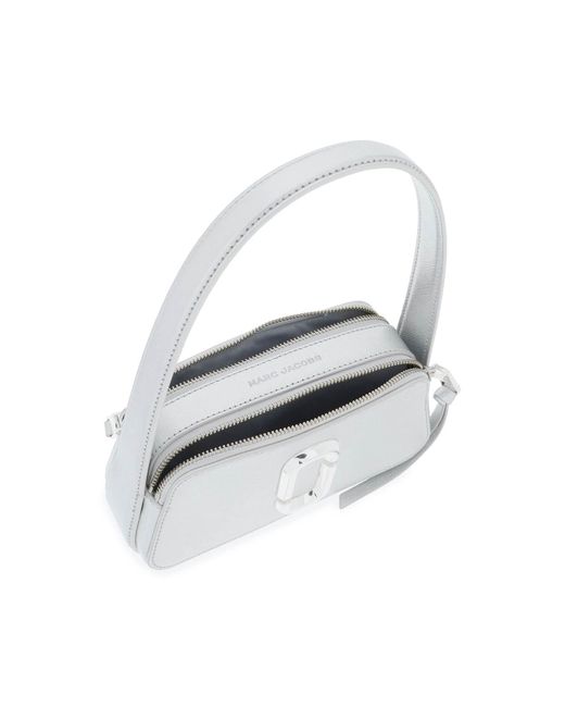 Bolso de hombro de 'The Metallic Slingshot' Marc Jacobs de color White