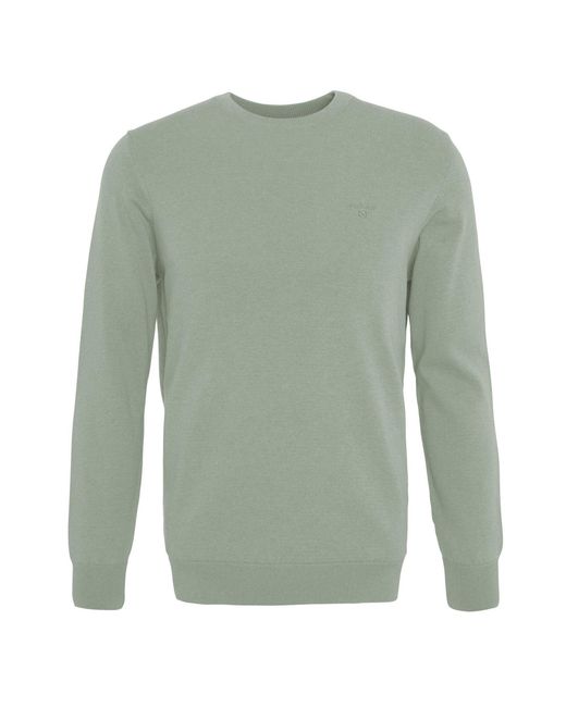 Barbour Green Maglione Girocollo