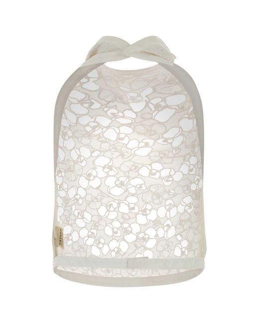 Carven White Bl442-Backless Top
