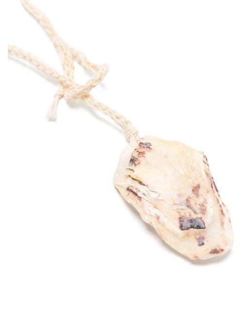 Our Legacy White Crochet Catch Necklace