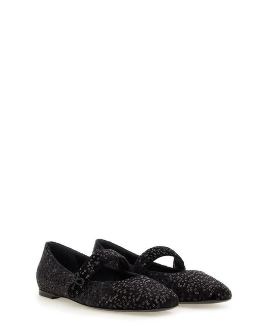 Roberto Festa Black Ballerina With Rhinestones