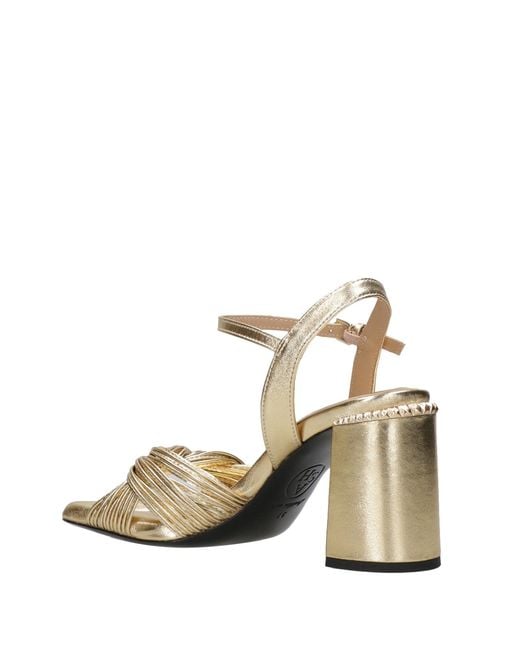 Ash Metallic Sandals