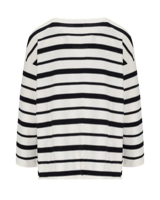 Max Mara Gray Locusta And Pullover