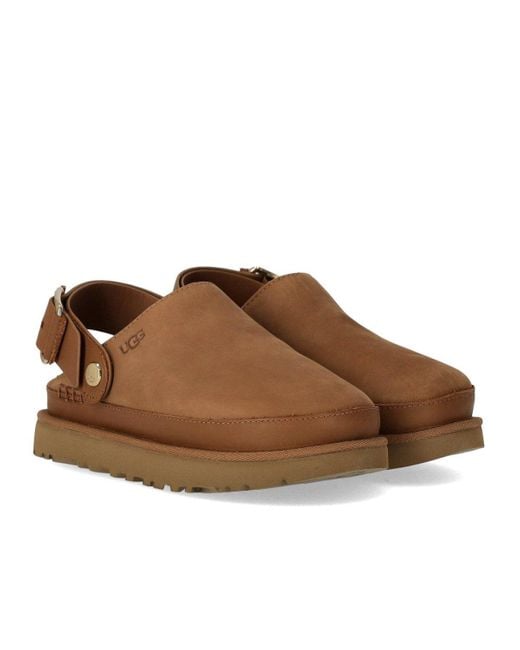 Ugg Brown Goldenstar Villa Chestnut Clog