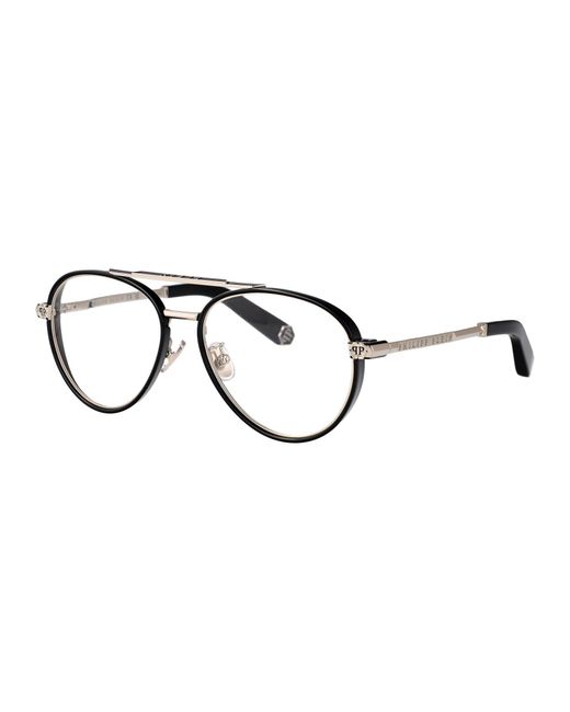 Philipp Plein Multicolor Vpp137M 0Z42 Metal Optical for men
