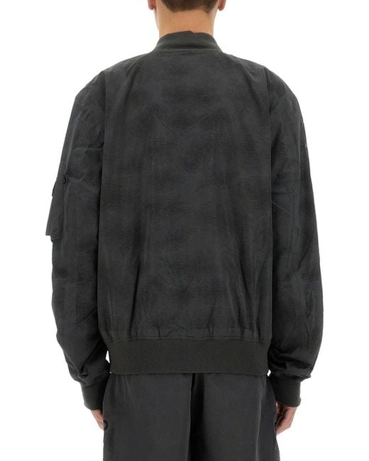 Alpha Industries Gray L2B Laser Cut Jacket for men