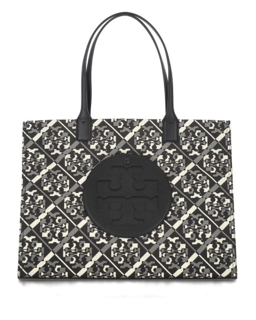 Tory Burch Black Ella Tragetasche Mit Taschen