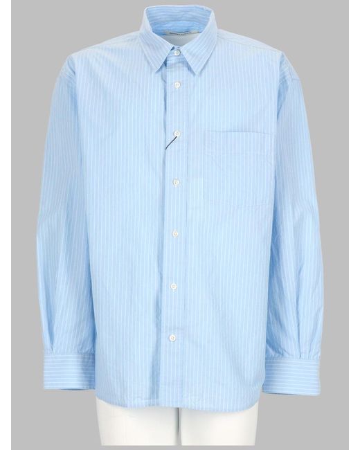 sunflower Blue Mini Button-Up Shirt For for men