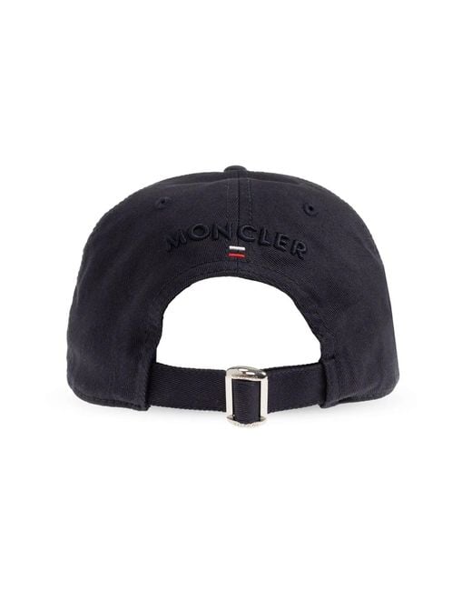 Moncler Blue Baseballkappe