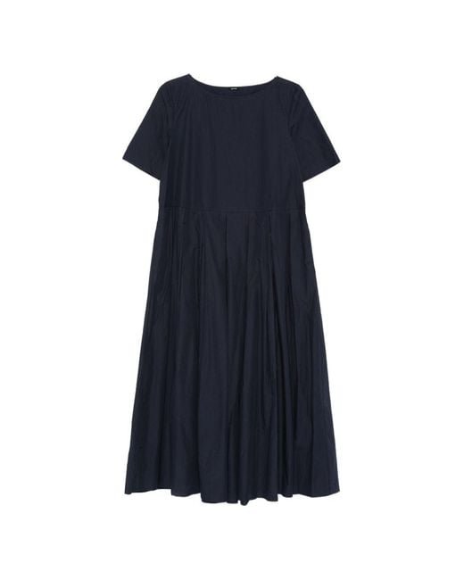 Apuntob Blue Cotton Dress