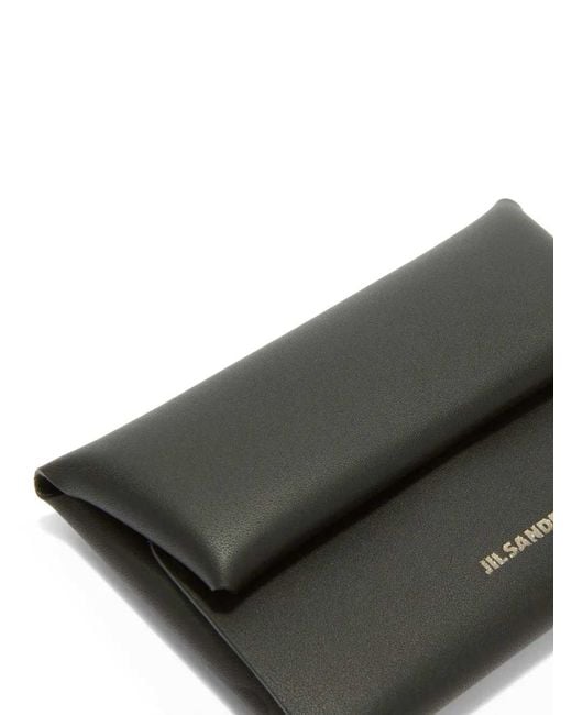 Jil Sander Gray Coin Purse