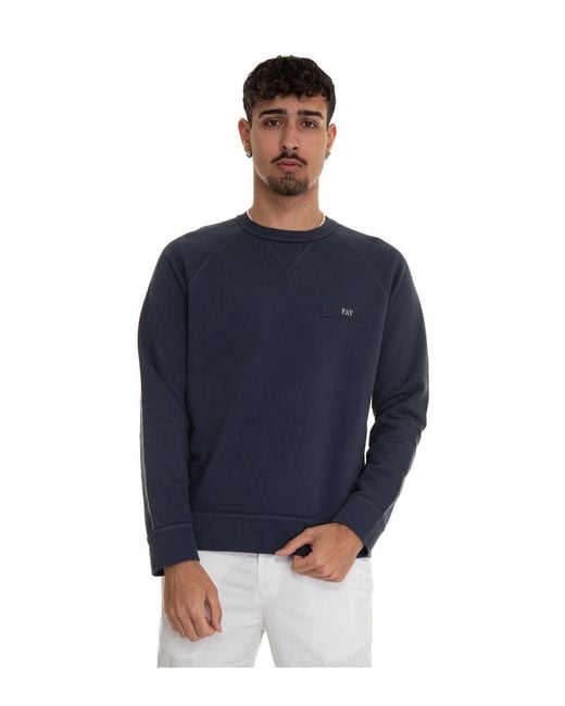 Fay Blue Sweaters for men