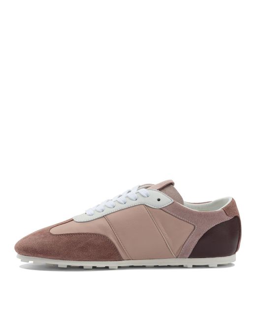Marni Brown Ledersneaker mit Logo